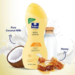 Parachute Advansed body lotion coconut milk and honey ingredients