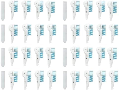 Bulk pack of 64 Ustbaly electric toothbrush replacement heads for family use