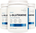 Type Zero L-Glutamine powder used in a protein smoothie