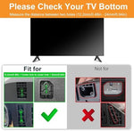Yaotieci replacement feet for smart televisions showing left and right brackets