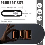 Sleek silver security camera accessory for mobile phone security
