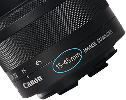 Premium replacement 49mm lens cap showing secure side snap grooves.