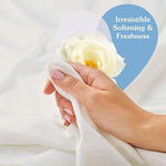 Close up of Suavitel laundry conditioner packaging for imported home care