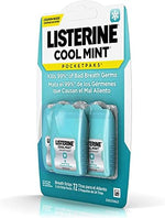 USA imported Listerine Pocketpaks ingredients list and ADA seal of acceptance.
