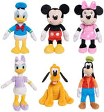 Side profile of Just Play Mickey Mouse 9 inch beanbag plush