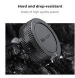 Top view of the circular hot shoe cover included in the K&F Concept camera protection bundle.