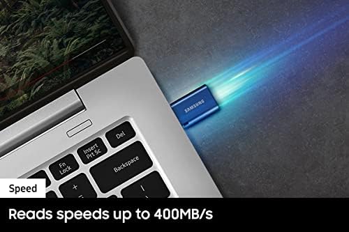 Authentic Samsung 256GB USB 3.2 Gen 1 flash drive close up