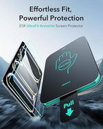 Close up of 9H hardness tempered glass for iPad Pro 13 inch
