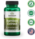 Imported USA Swanson wellness supplements bottle displaying sixty veggie capsules count