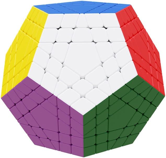 Hellocube gigaminx stickerless 12 sided cube front view speed puzzle