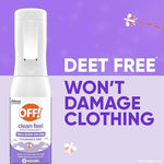Off! Clean Feel non-greasy fragrance-free bug spray