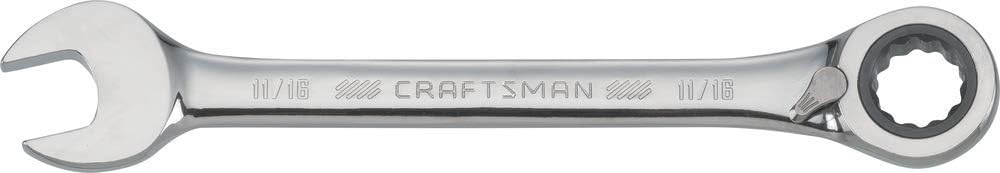 Craftsman reversible wrench lever and chrome finish