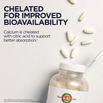 KAL Calcium Citrate 1000mg tablets displaying gluten free verification stamp
