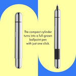 Lamy Pico Ball Point Pen Chrome with M22 black refill - Image 6