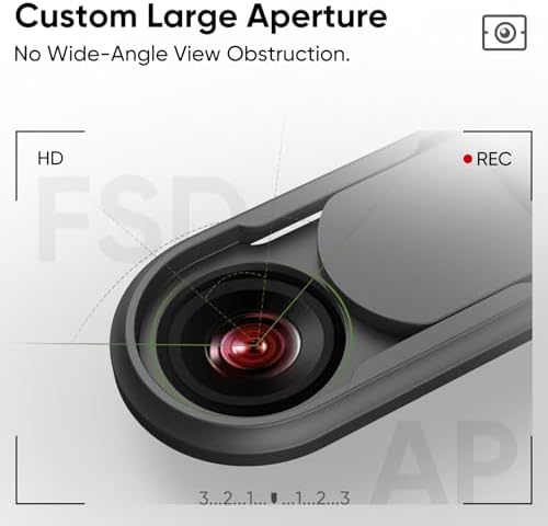 TEMAI Tesla cabin camera security accessory package content with strong adhesive tape