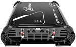 Timpano TPT-1000.4 car amplifier top panel controls and settings