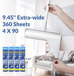 DELOMO lint roller with dust-proof cover for storage.