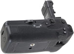 JLWIN vertical battery holder attached underneath a compatible mirrorless camera body showing ergonomic alignment.