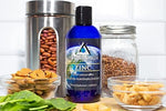 Mother Earth Minerals liquid zinc eight ounce bottle for immune support