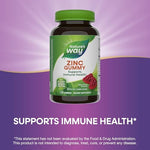 Vegetarian zinc supplements in gummy form for improved immune health and nutrition