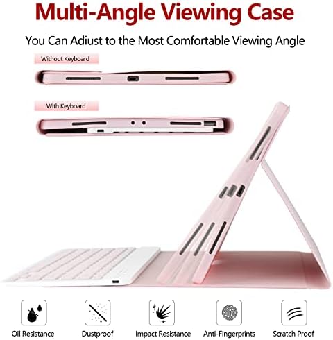 Besky ultra slim protective folio case closed for easy travel portability