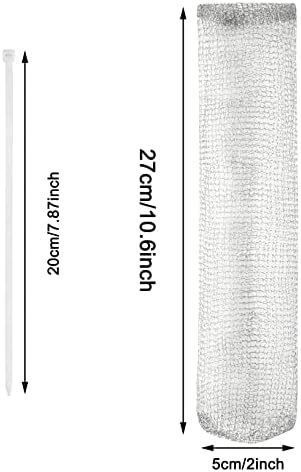 Full 24 piece set of washing machine lint traps and zip ties packaging