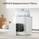 Momcozy KleanPal Pro filter showing snap-and-go design