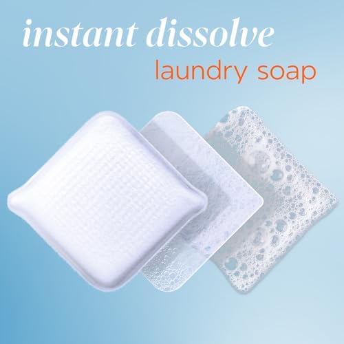 Forty count value pack of skin safe laundry detergent alternative for premium fabric care