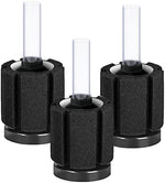 AQUANEAT biochemical sponge filtration system pack of three for nano aquariums.