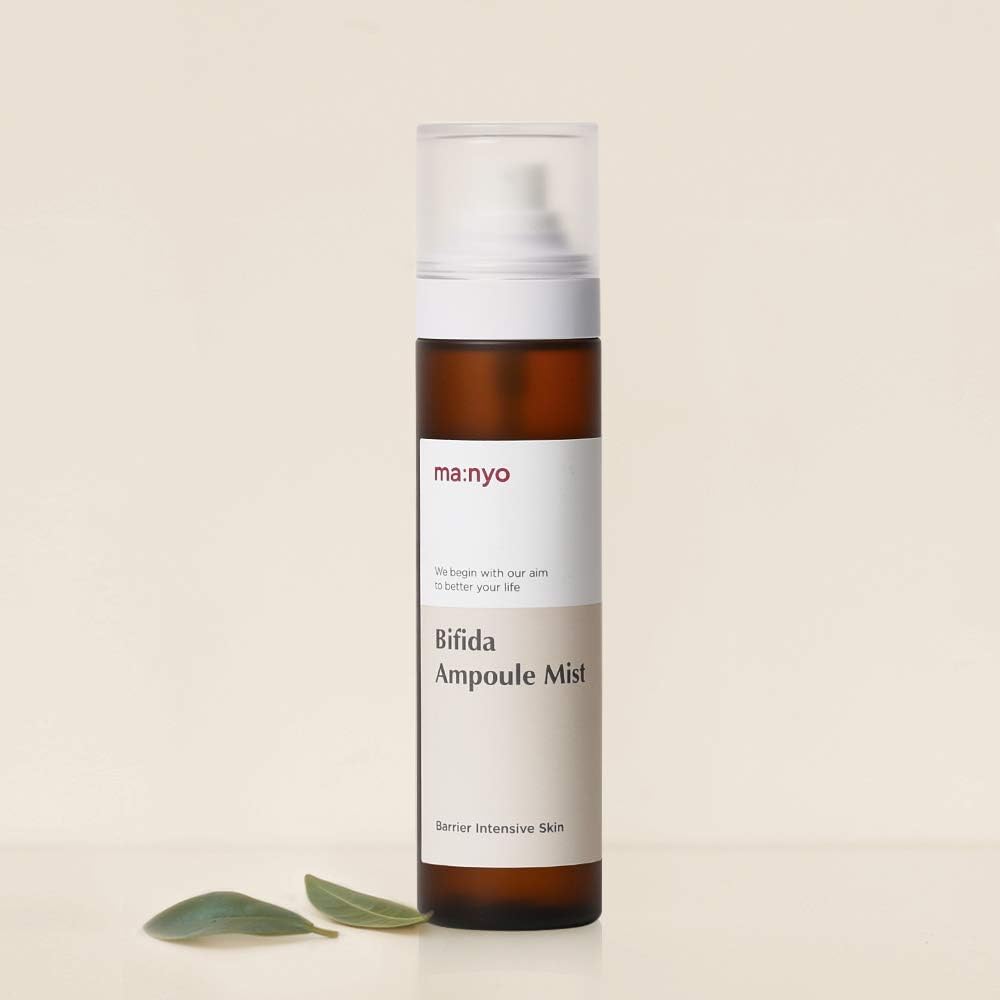 Manyo Factory Bifida Ampoule Mist bottle packaging text