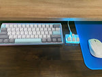 Bottom view of Qinizx mini keypad with non-slip pads