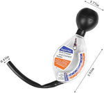Automotive antifreeze hydrometer tool with silicone bulb and flexible hose attachment.