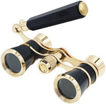 BLACKICE theater binoculars vintage design with extended telescopic handle
