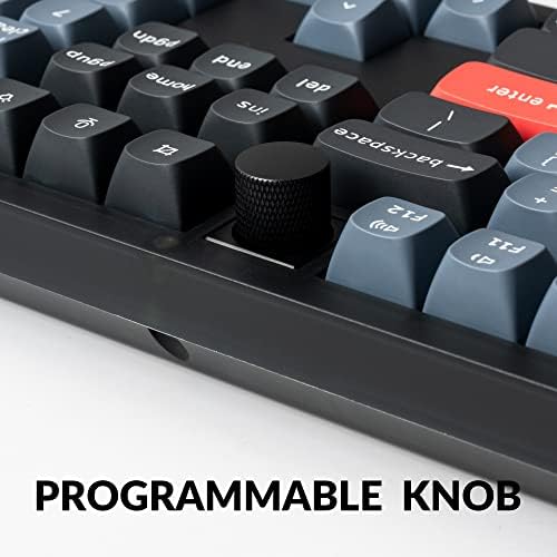 Close up of Keychron K Pro Red hot-swappable switch