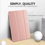 MoKo translucent frosted back protector tablet case