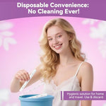 Momsnug 20 pack box of medical grade plastic vaginal applicators.