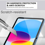 High transparency screen guard applied to Apple iPad 10.9 inch tablet