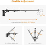 Close up of K&F Concept boom arm rotating triangular joint