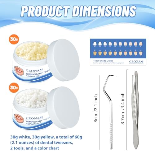 White and ivory thermal fitting beads from Ceonam showing natural color blending options.