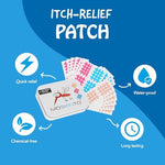 Moskinto grid shaped skin lifting anti itch patches for children