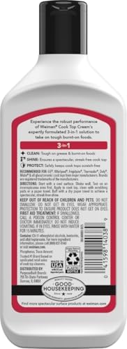 Weiman stainless steel wipes canister for cleaning fingerprints from appliances