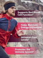 Vitacook immune and energy support iron bottle cap and security seal view
