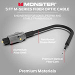 Monster M-Series 1000 cable Duraflex jacket texture