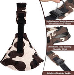 Slumberkiddies hip sling carrier demonstrating secure buckle closure mechanism