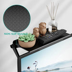 WALI premium imported computer monitor shelf showing safety ledges