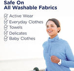 Hypoallergenic Downy fabric rinse odor remover back label specifications