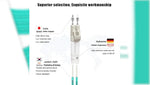 FLYPROFiber LSZH fiber patch cable in full length