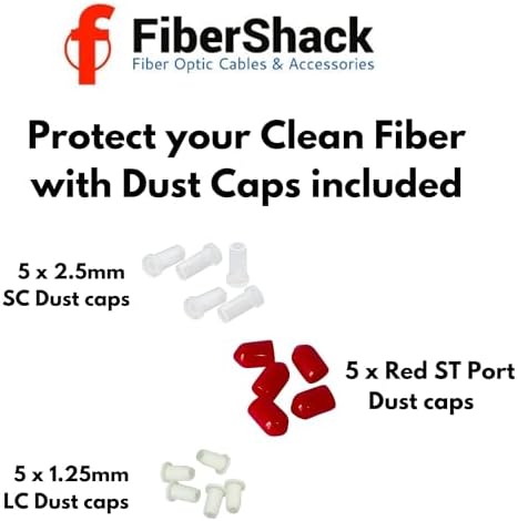 Fibershack optical cleaning box showing the compact pocket size