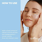 Isntree low ph cleansing foam ingredients label