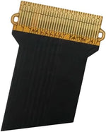 Detailed close up of motherboard display connector for Galaxy Tab A